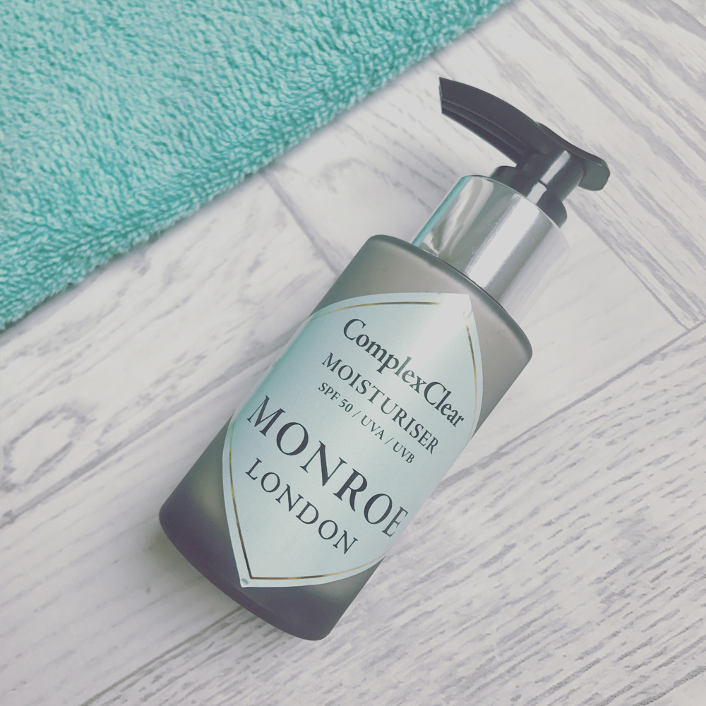 Monroe of London ComplexClear Moisturiser SPF50 