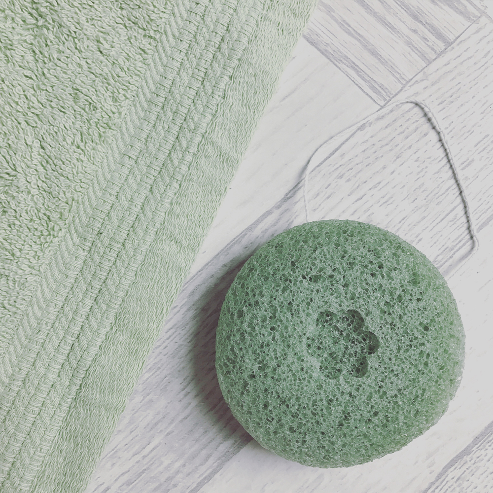 Green Tea Natural Sponge