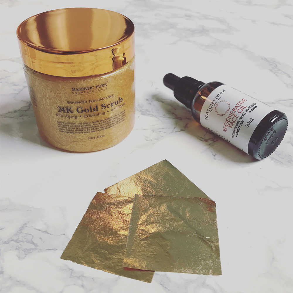 24 K Gold Facial DIY 