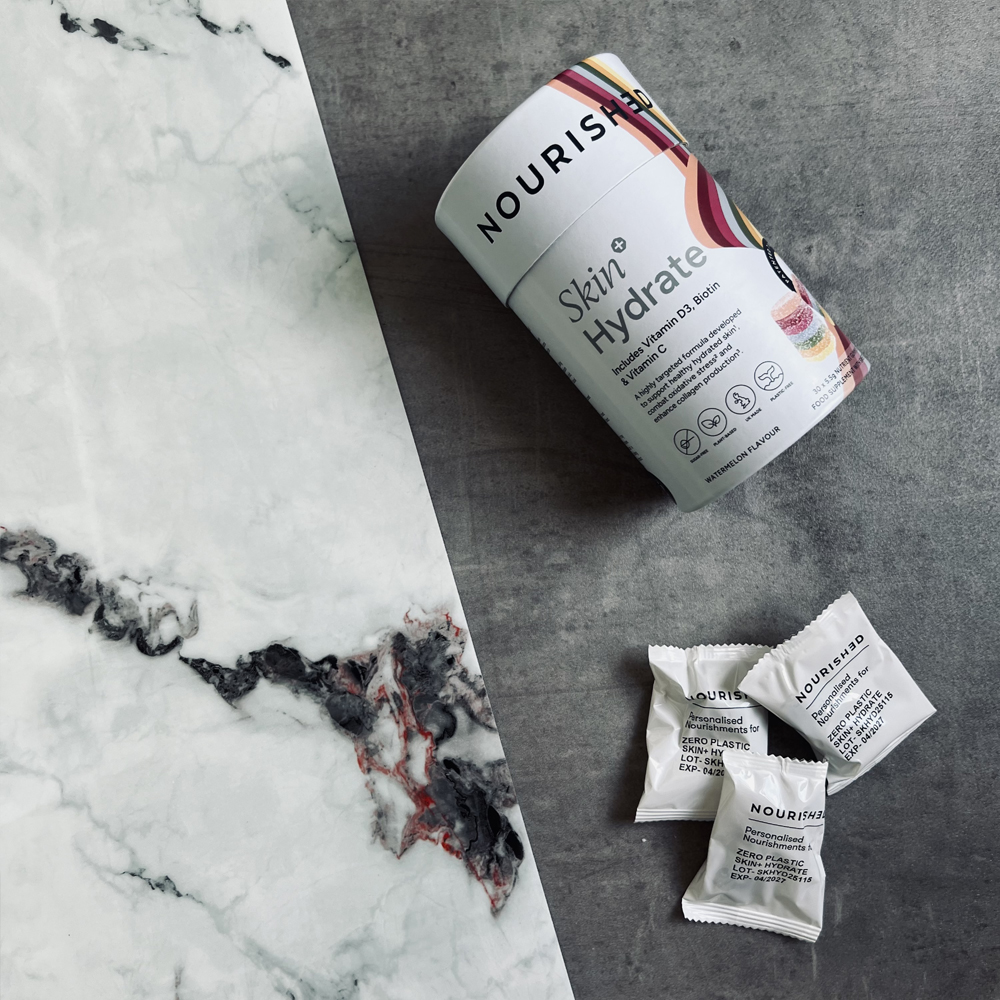 Nourished Gummies for Hair, Skin, and Gut Health
