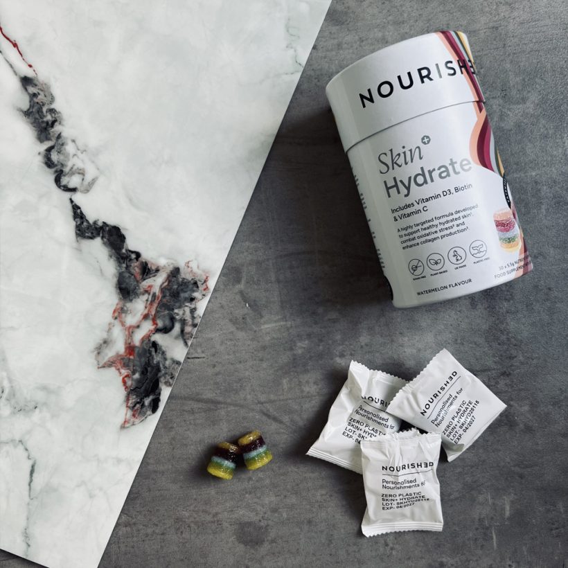 Nourished Gummies for Hair, Skin, and Gut Health